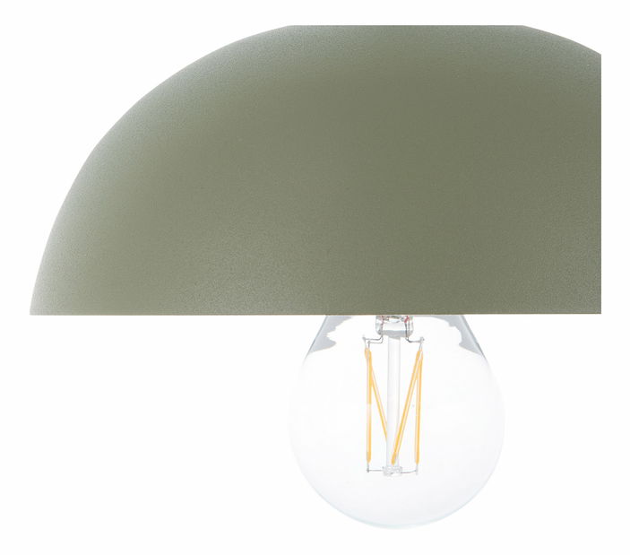 Závěsná lampa Eseka (tmavě zelená)