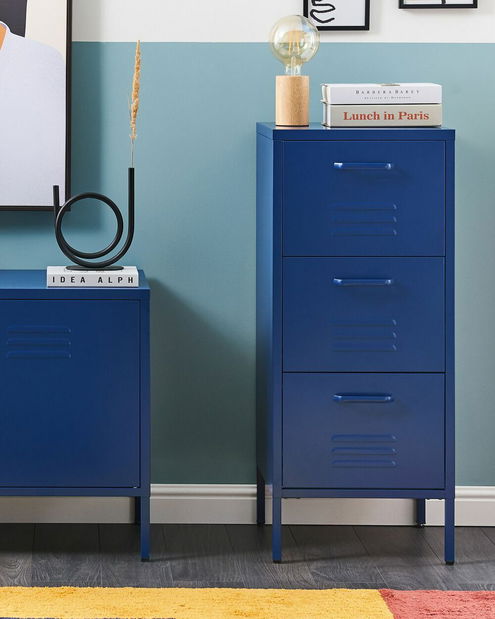 Skříňka Woodstock (modrá)