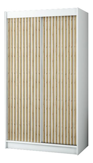 Šatní skříň 120 cm Ladonna 1 (bilá matná)
