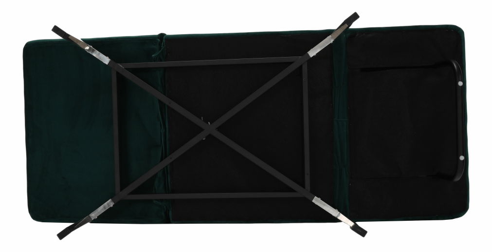 Relaxační křeslo Remy (smaragdová)