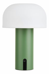 Venkovní LED lampa Snaloria (bílá + zelená)