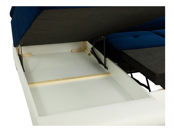 Rohová sedací souprava Alphard (černá + tmavě šedá)