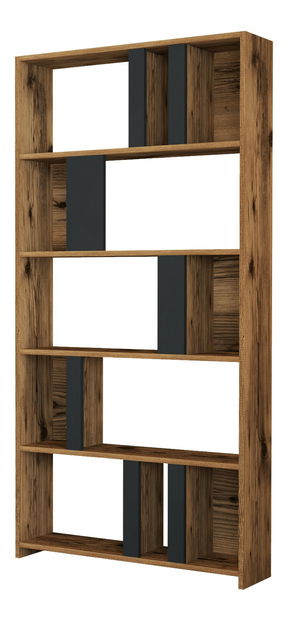 Regál Limba (Ořech + Antracit)