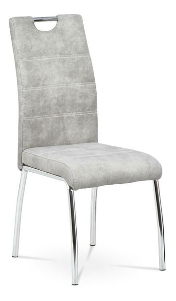 Jídelní židle Heterodoxie (stříbrná)