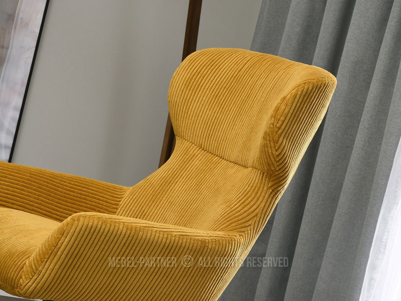 Křeslo Condor (med + černá)