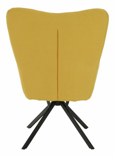 Dizajnové Otočné křeslo Komand (žlutá)