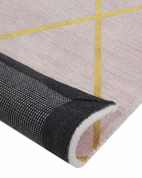 Koberec 80x150 cm ATEKO (látka) (růžová)