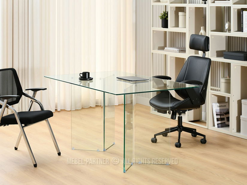 Jídelní stůl Fernandez (čiré sklo)