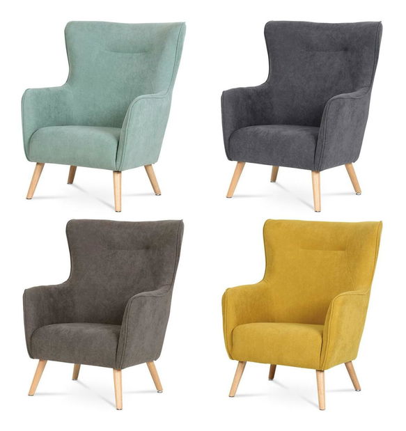 Křeslo Asociada (tmavě šedá)