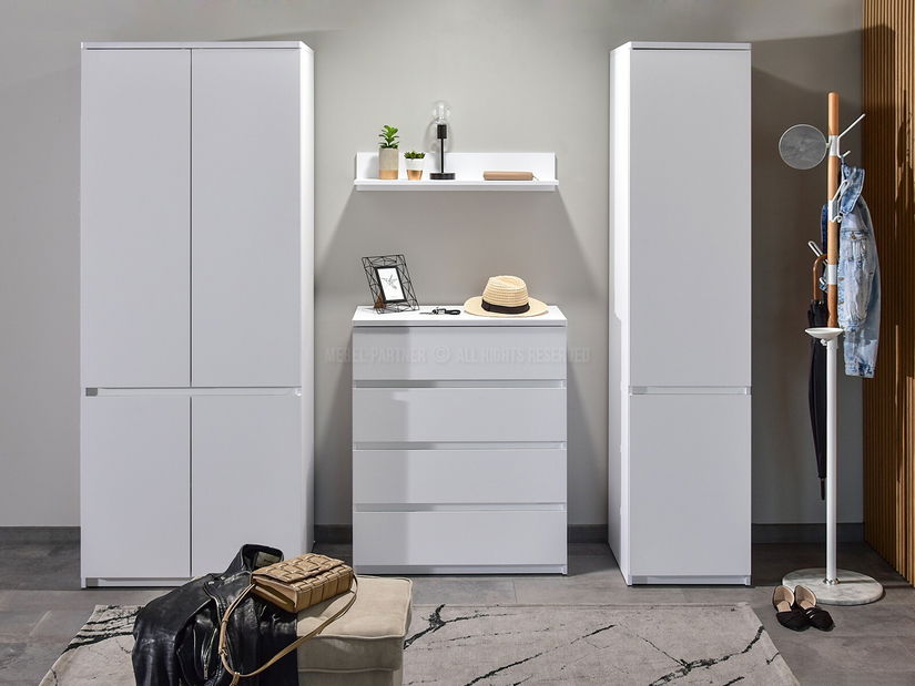 Obývací stěna Lanzamiento 04 (bílá)