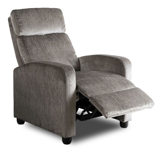 Polohovací křeslo Dominaba (světle šedá)