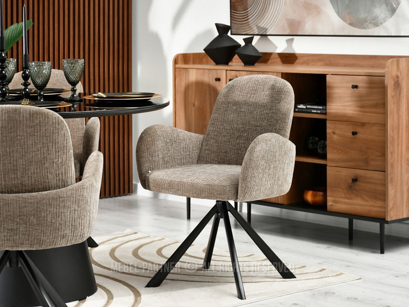 Židle Sony (béžová + černá)