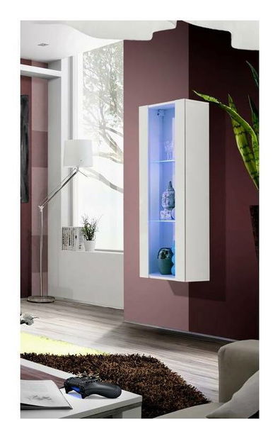 Vitrína na stěnu Ferryhill 23 WW FY 21 (s osvětlením)