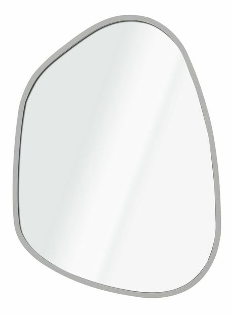 Zrcadlo Asynte (stříbrná)