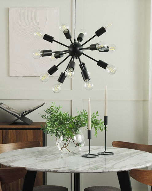 Závěsné svítidlo Barbro (černá)