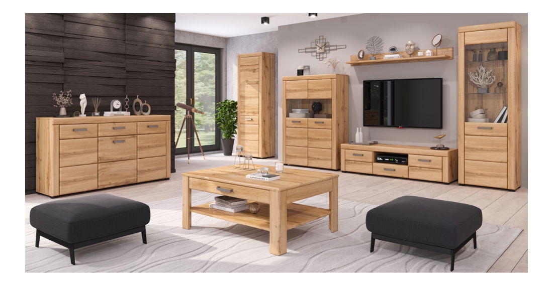 Konferenční stolek Palper T (dub apalačský)