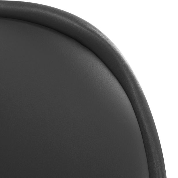 Otočná židle Dolena (tmavě-šedá ekokůže)