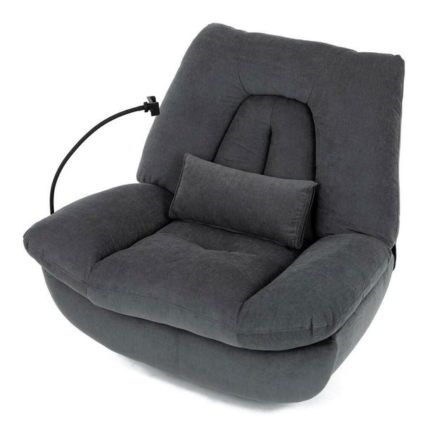 Polohovací křeslo Teniente (šedá)