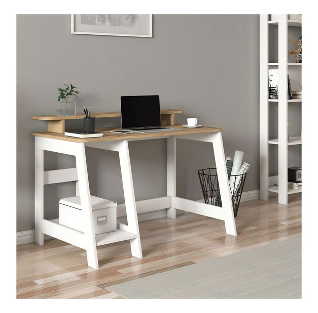 PC stolek Cantry (dub bílý)