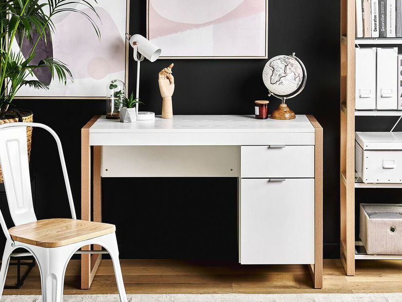 PC stolek Johsy (bílá)