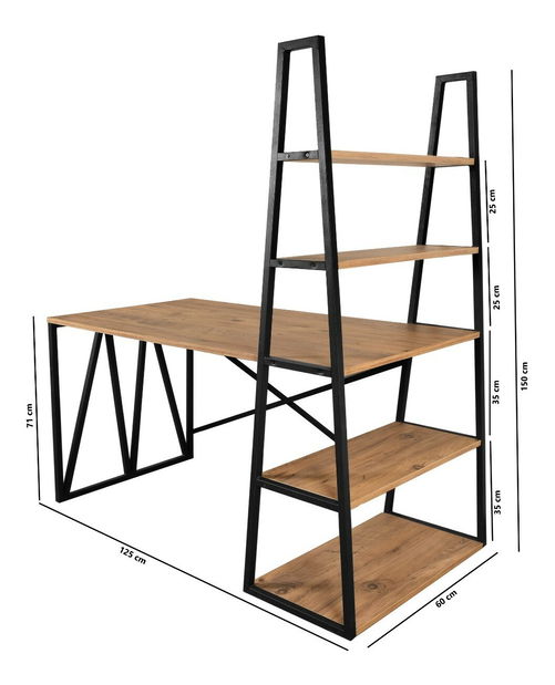 PC stolek Mirsana (borovice černá)