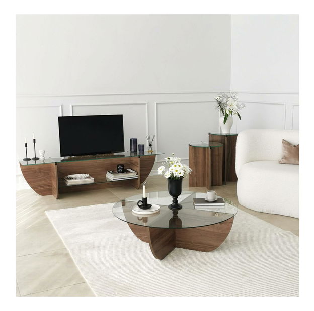 TV stolek Dukoki (ořech)