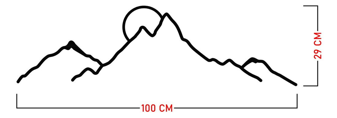 Nástěnná dekorace Dorado