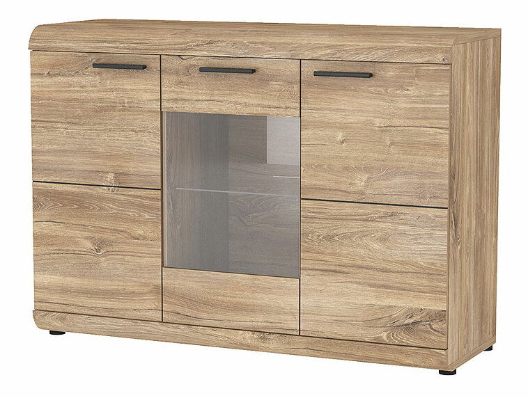 Vitrína Lincoln 120 (dub stirling)