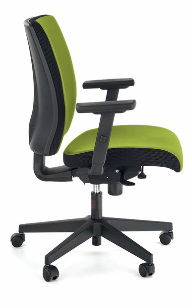 Kancelářská židle Panpo (zelená + černá)