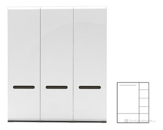 Šatní skříň BRW Azteca SZF3D/21/18
