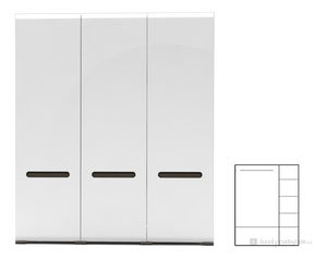 Šatní skříň BRW Azteca SZF3D/21/18