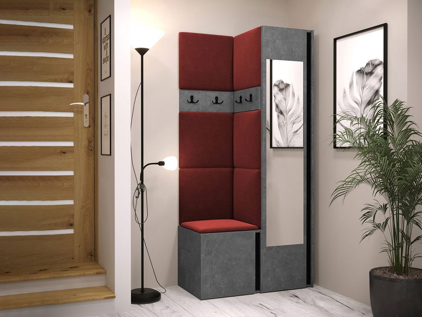 Předsíň Tovenaz XXV (grafit + béžová)