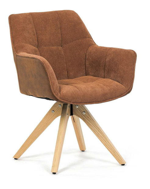 Jídelní židle Hicimos (hnědá)