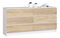 Komoda Koa III (bílá + dub sonoma)