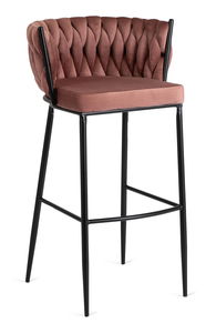 Barová židle Frenar 1 (růžová)