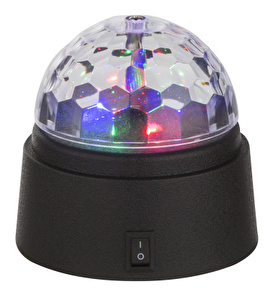 Dekorativní svítidlo LED Disco 28014 (černá + průhledná)