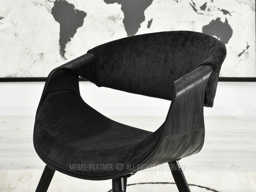 Židle Bjorn K (černá)