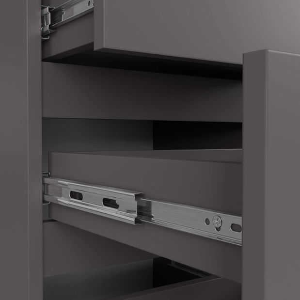 Komoda Cipriano II (šedý grafit)