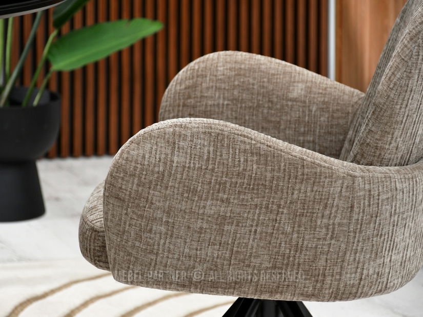 Židle Sony (béžová + černá)