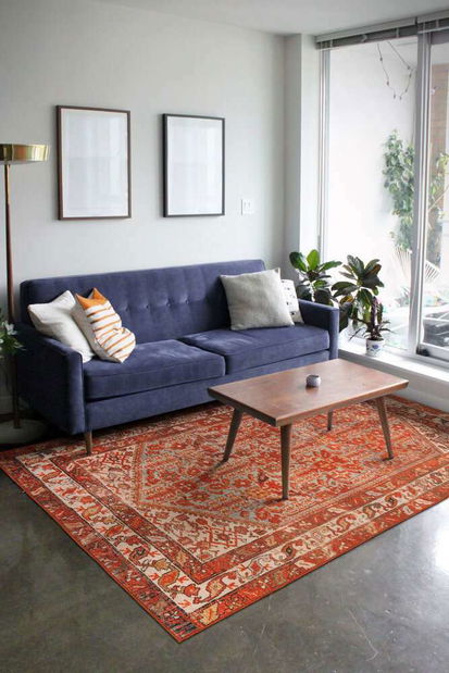 Koberec 115 x 160 cm Felia 24 (červená)