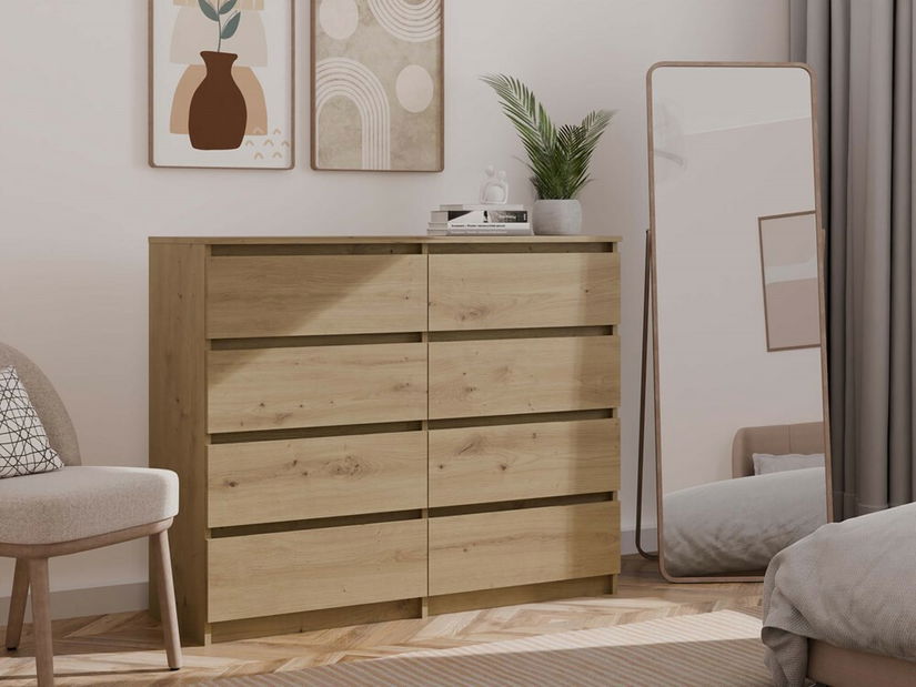 Komoda Musecalo 7 120 (dub artisan)