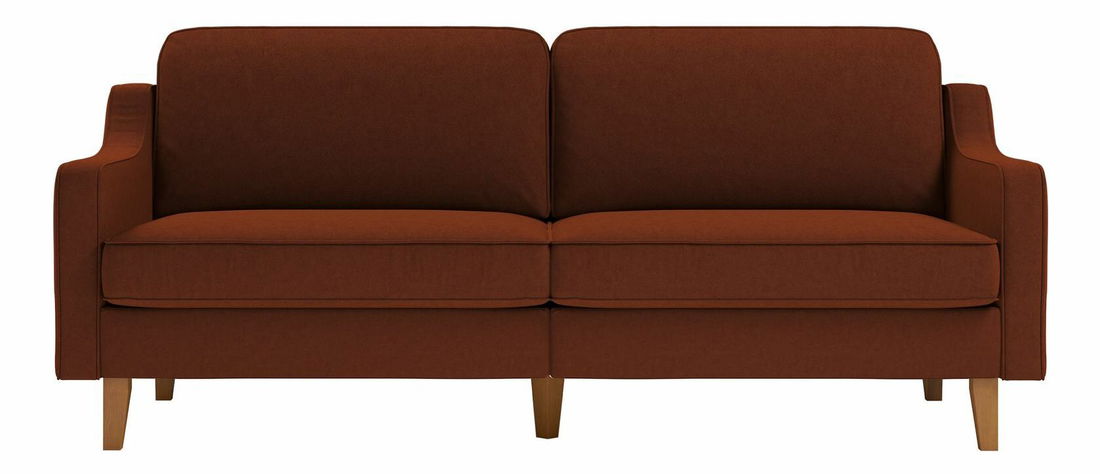 Pohovka trojsedačka Dělají 3 (béžová + ořech)