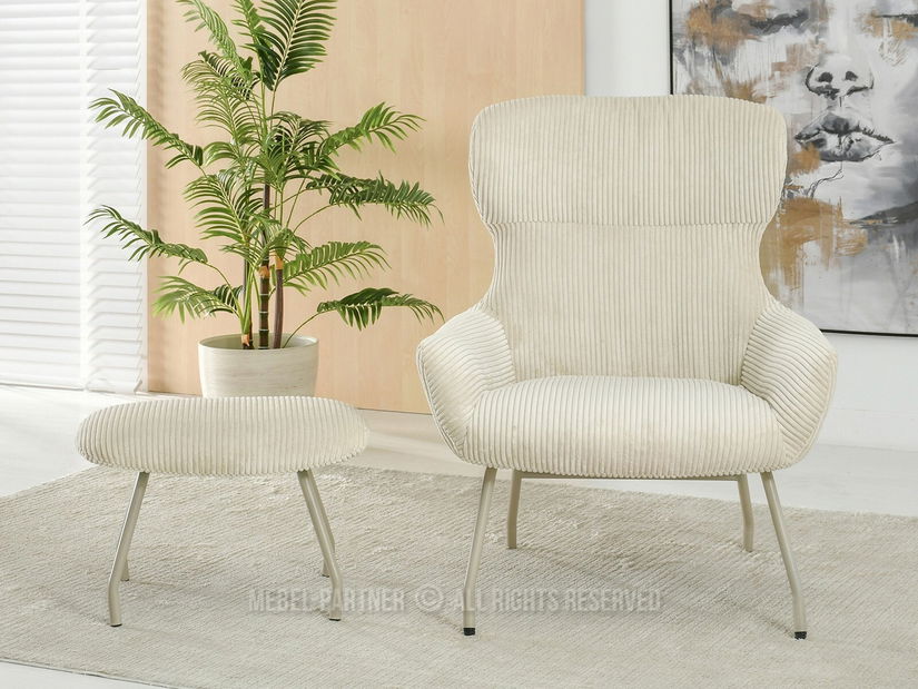 Křeslo Condor (světlobéžová + béžová)