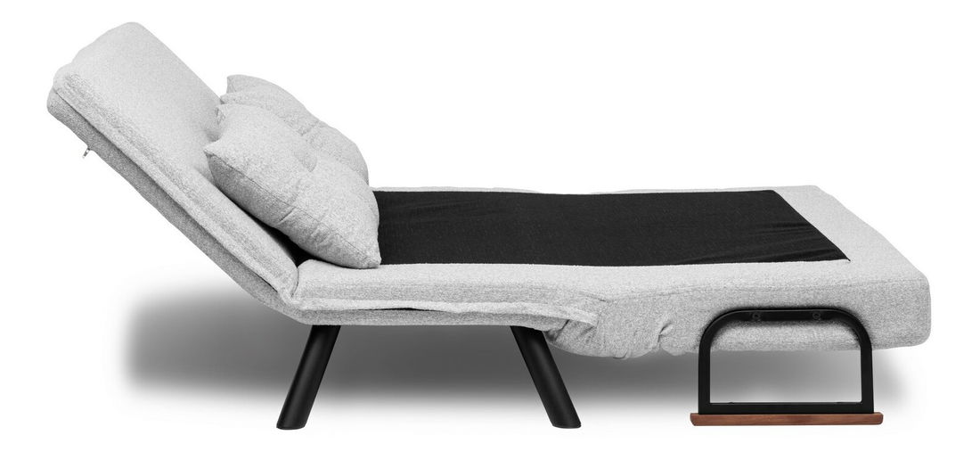 Pohovka futon Sandy (Šedá)