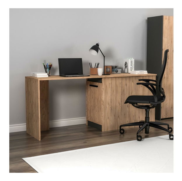 PC stolek Pelavi 1 (borovice atlantická + antracit)