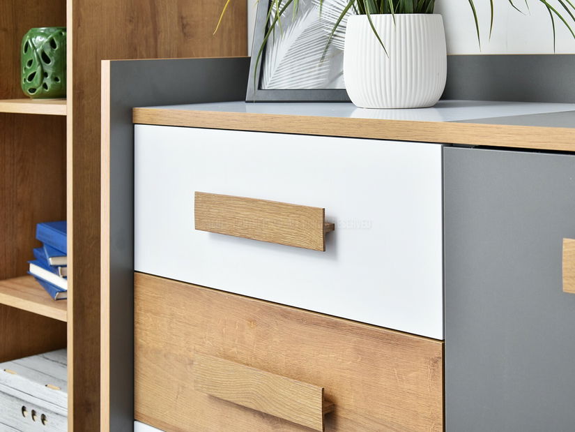 Komoda Sobrepuso S06 (bílá)