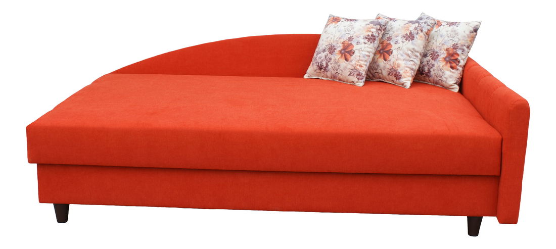 Pohovka BRW Eryk oranžová (P)