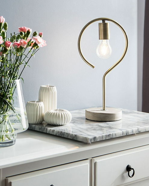 Stolní lampa Jolana (mosazná)