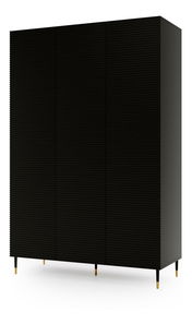 Šatní skříň Imperotta I07 (černá)