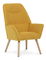 Křeslo Atrapo (žlutá)